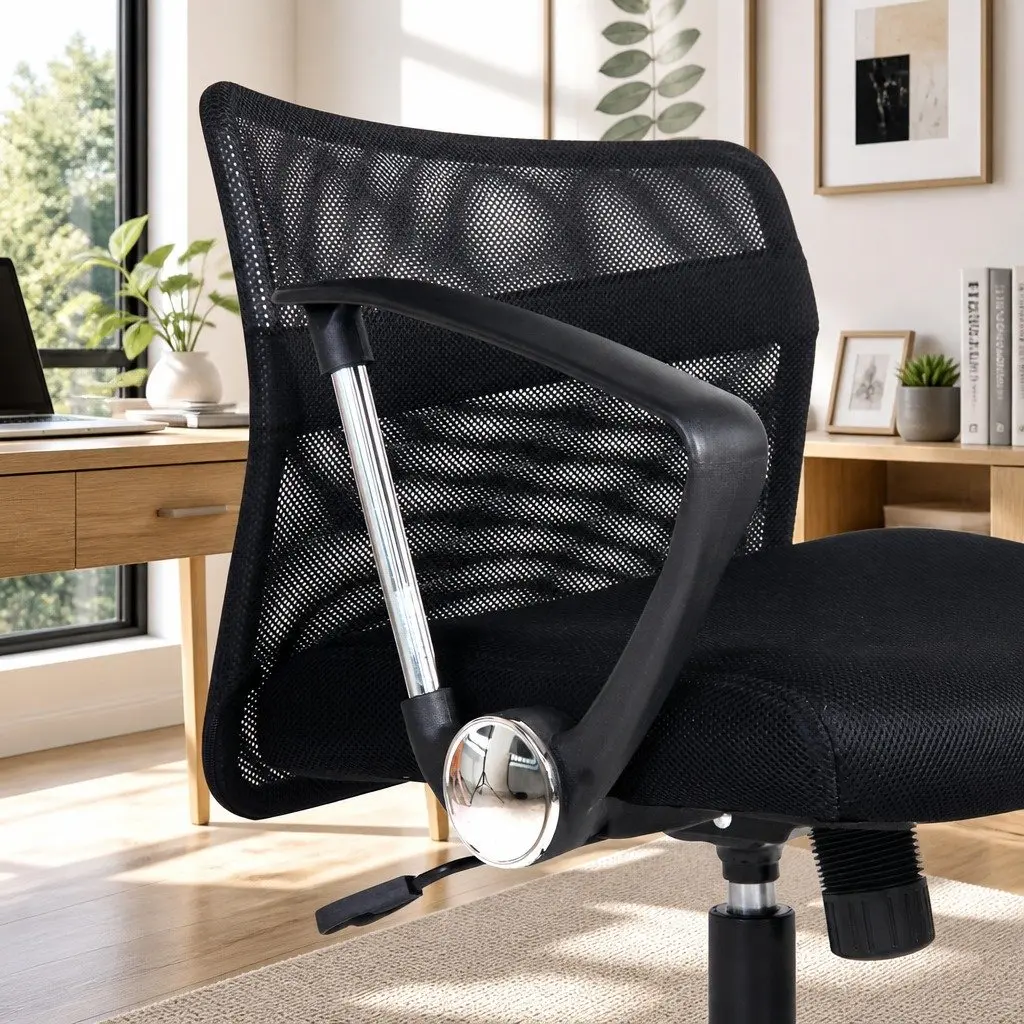Mesh Office Chair High Back Swivel Tilt Height Adjustable Black Executive Desk