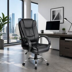 Your New High Back Executive Office Chair - Black