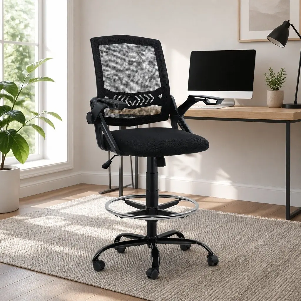Drafting Stool with Adjustable Options
