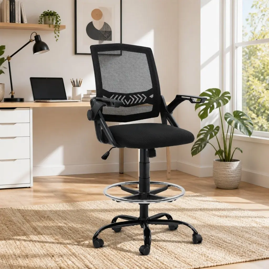 Drafting Stool with Adjustable Options