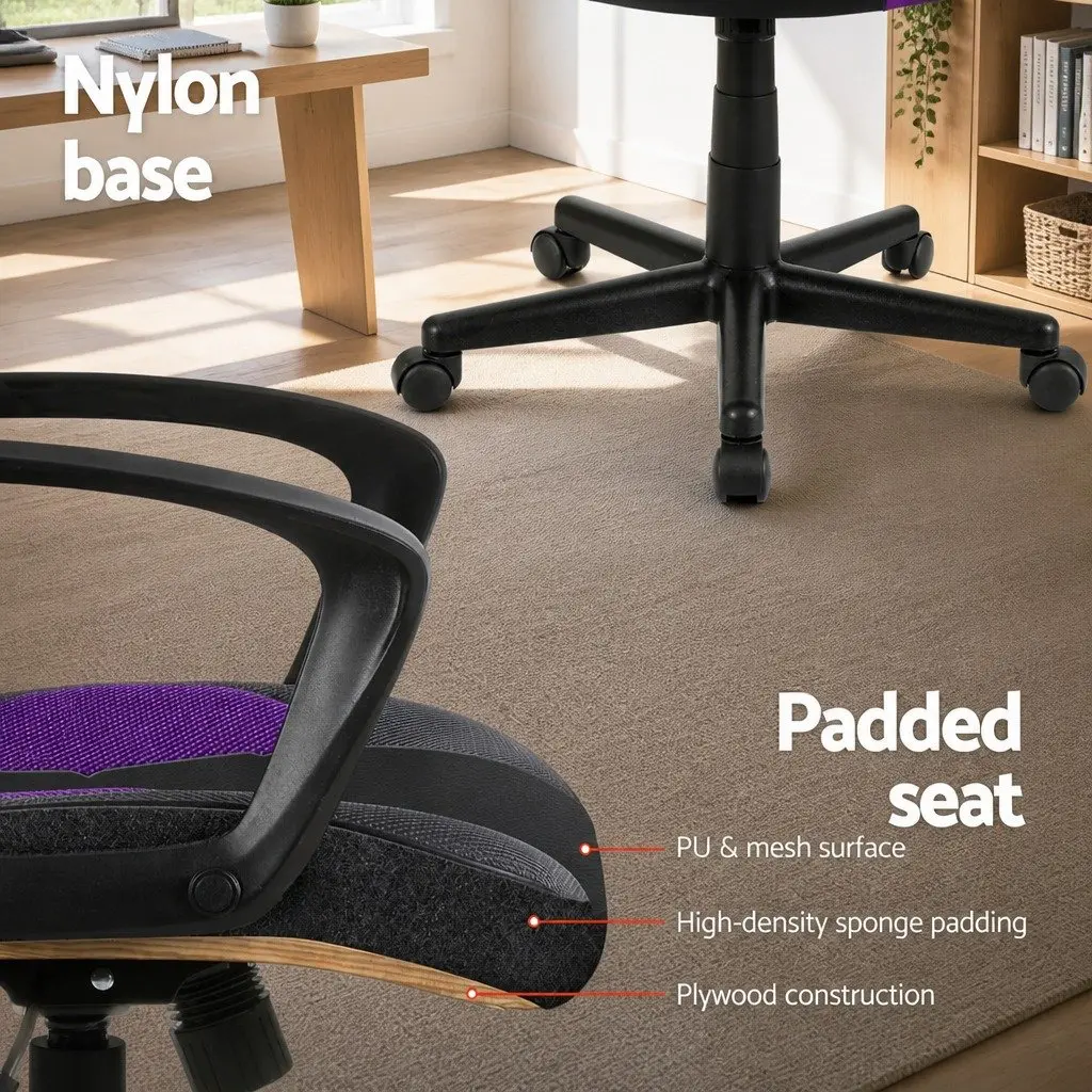 Purple Gaming Chair for Comfort