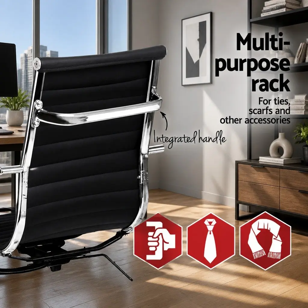 Black Drafting Stool