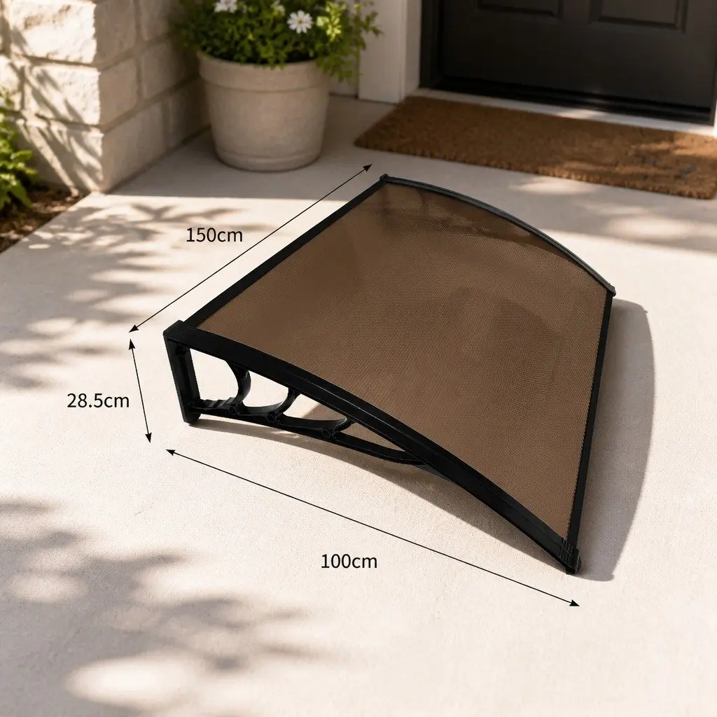 Brown Awning for Outdoor Protection