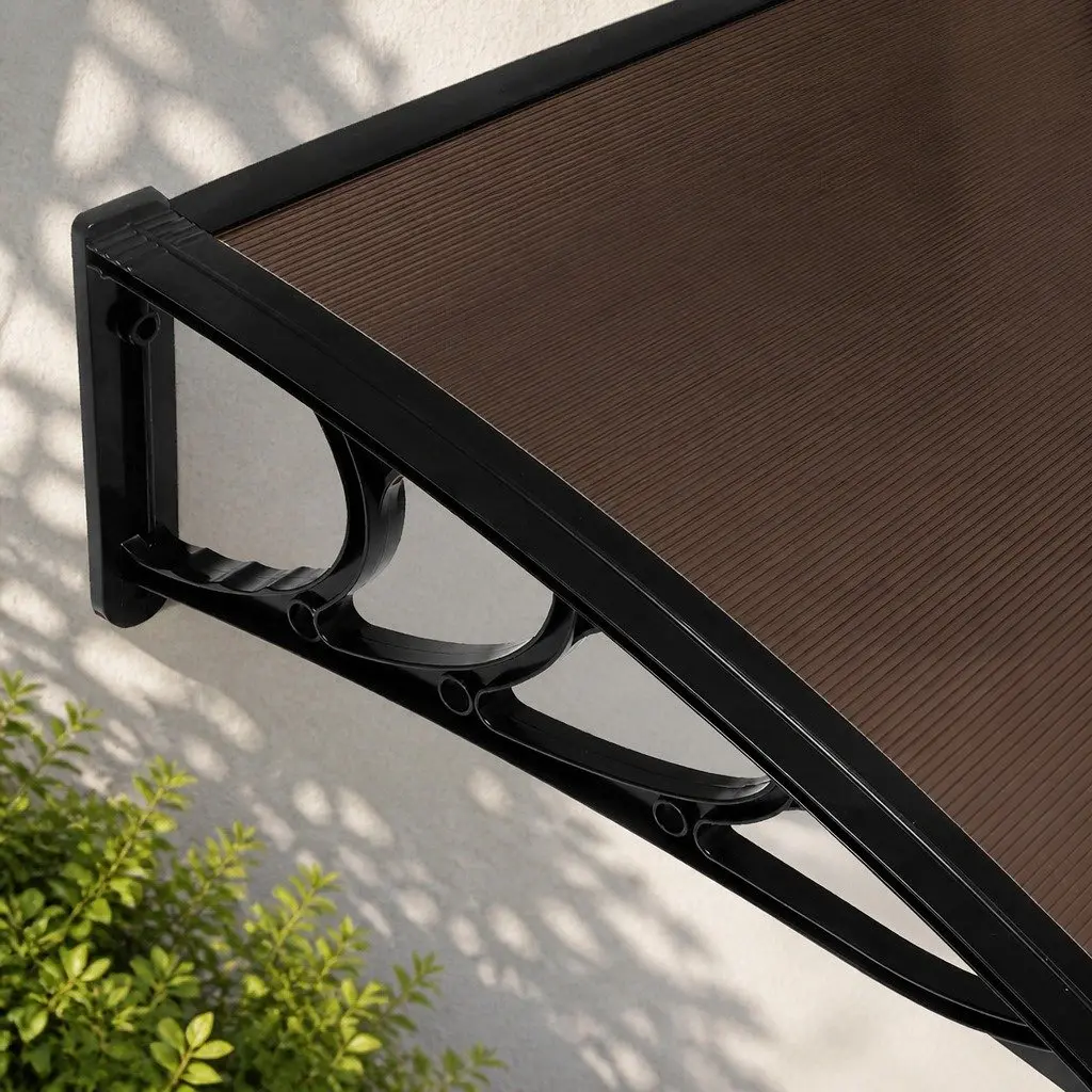 Brown Awning for Outdoor Protection