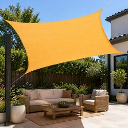 Enjoy the Outdoors with 5m x 5m Rectangle Sun Shade Sail