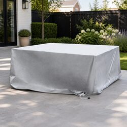 Outdoor Furniture Cover Waterproof Silver 350cm x 260cm Garden Patio Protection