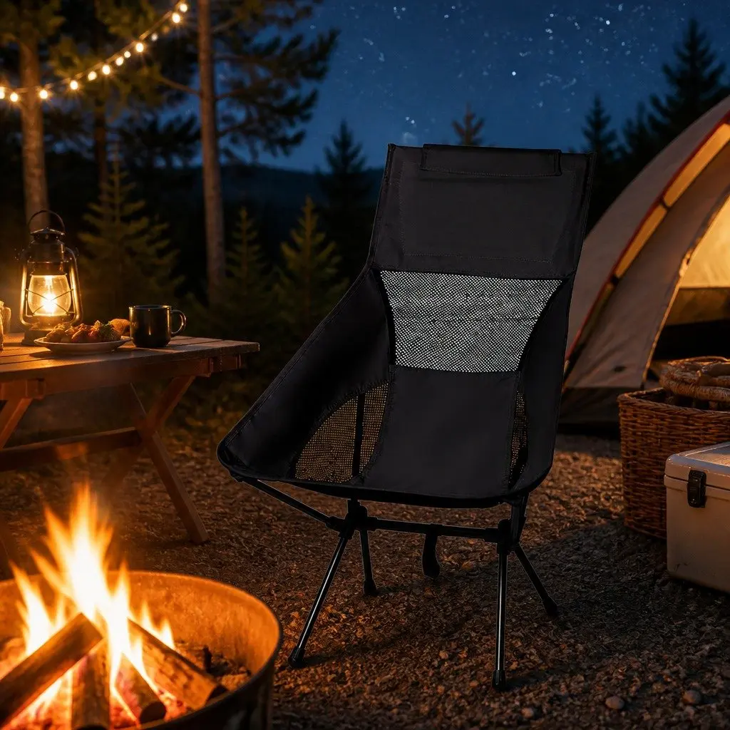 Folding Camping Chair for Outdoor Relaxation