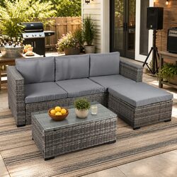 Friendly 5-Piece Outdoor Lounge Set for Your Garden