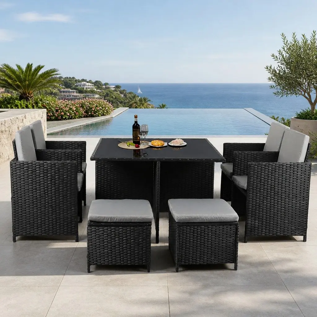 9-Piece Outdoor Dining Set