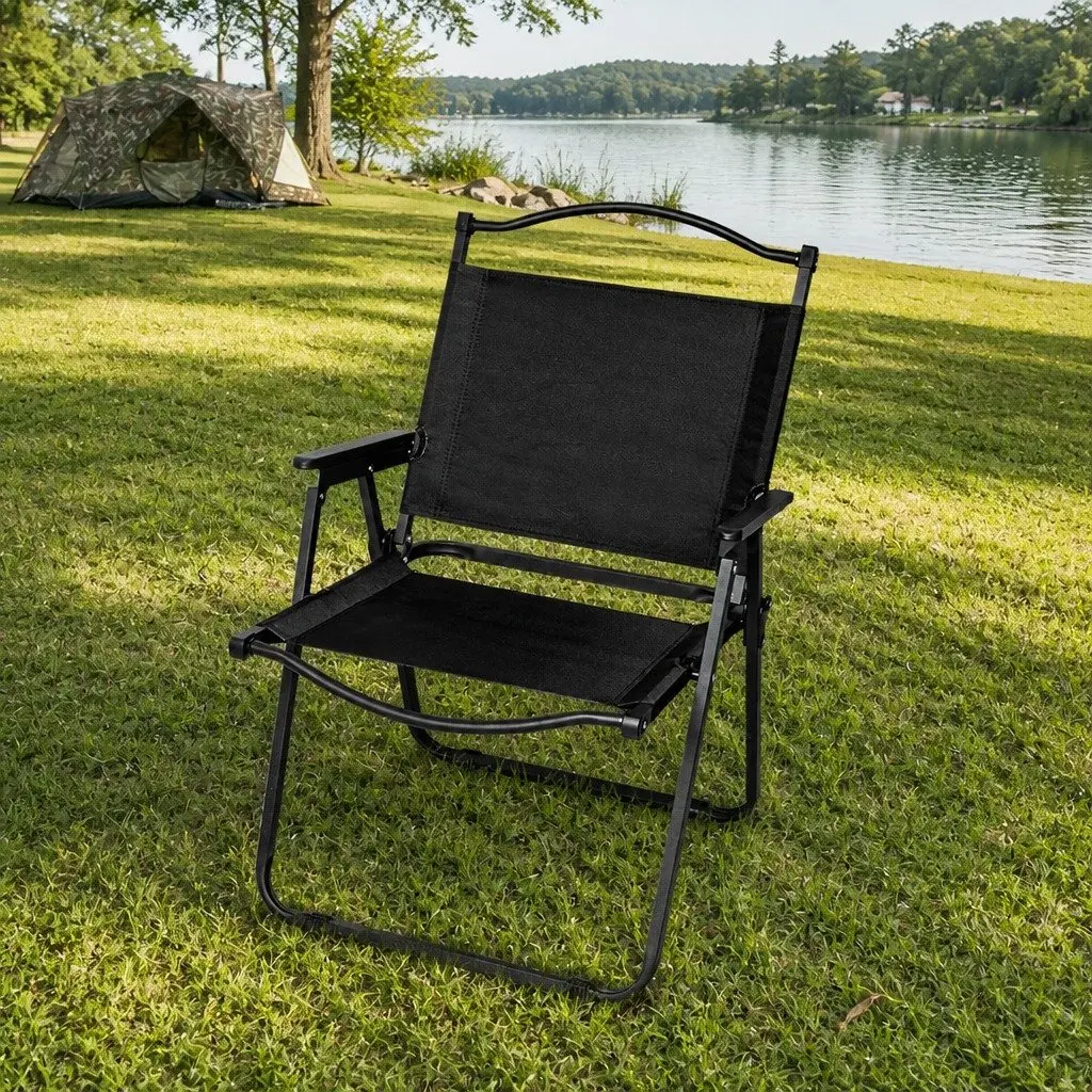 Folding Camping Chair Portable Lightweight 100kg Capacity