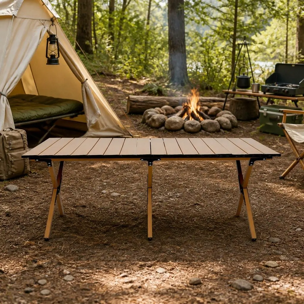 Folding Camping Table and Chair Set