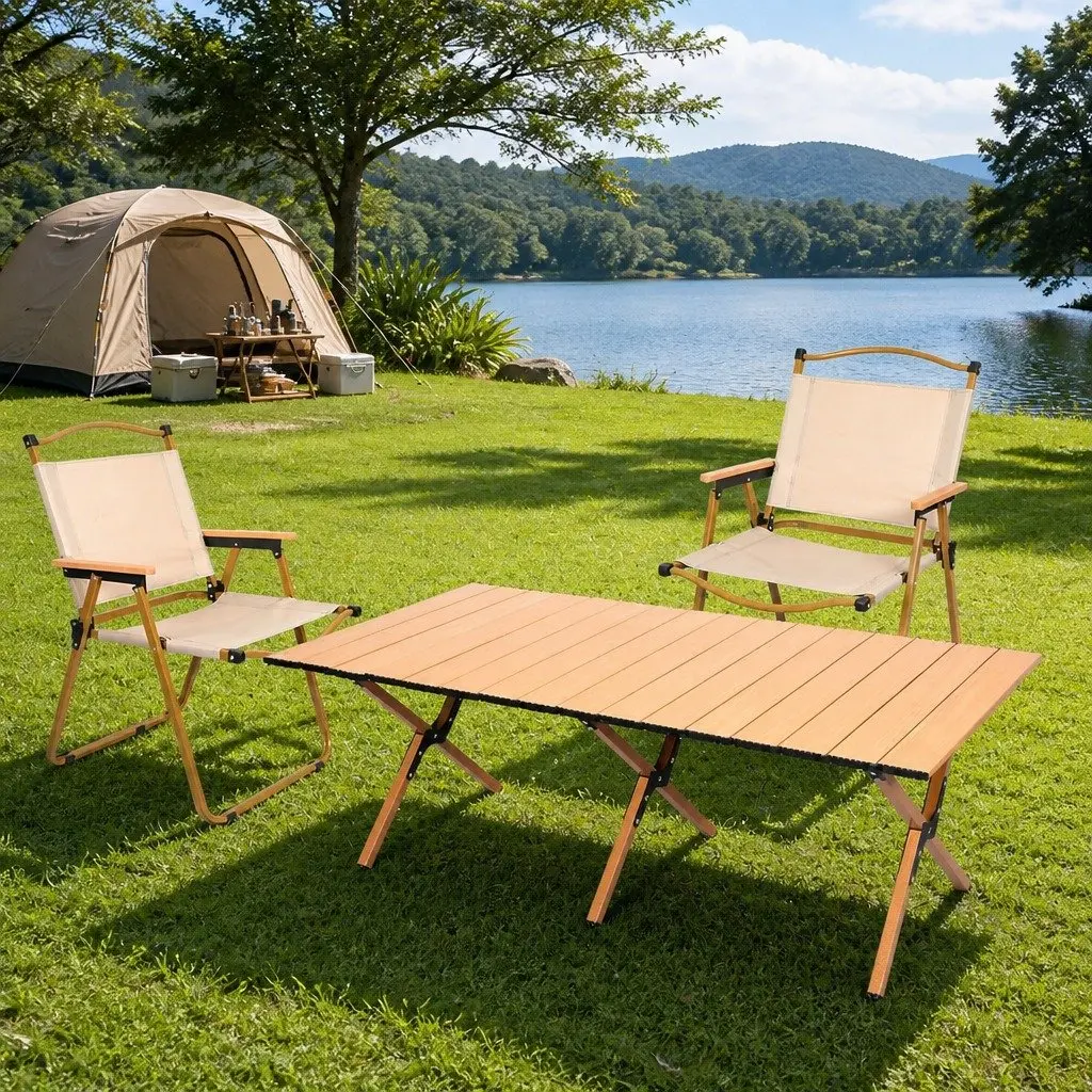 Folding Camping Table and Chair Set