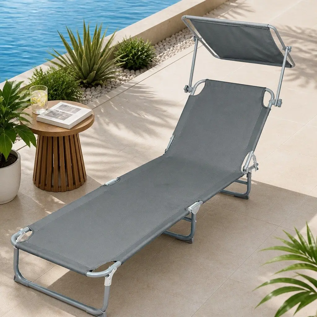 Foldable Lounge Chair for Outdoor Fun