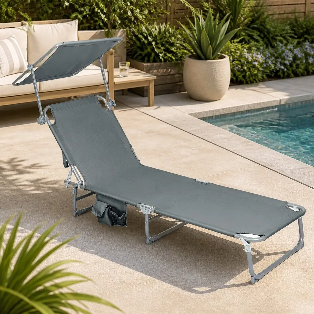 Foldable Lounge Chair for Outdoor Fun