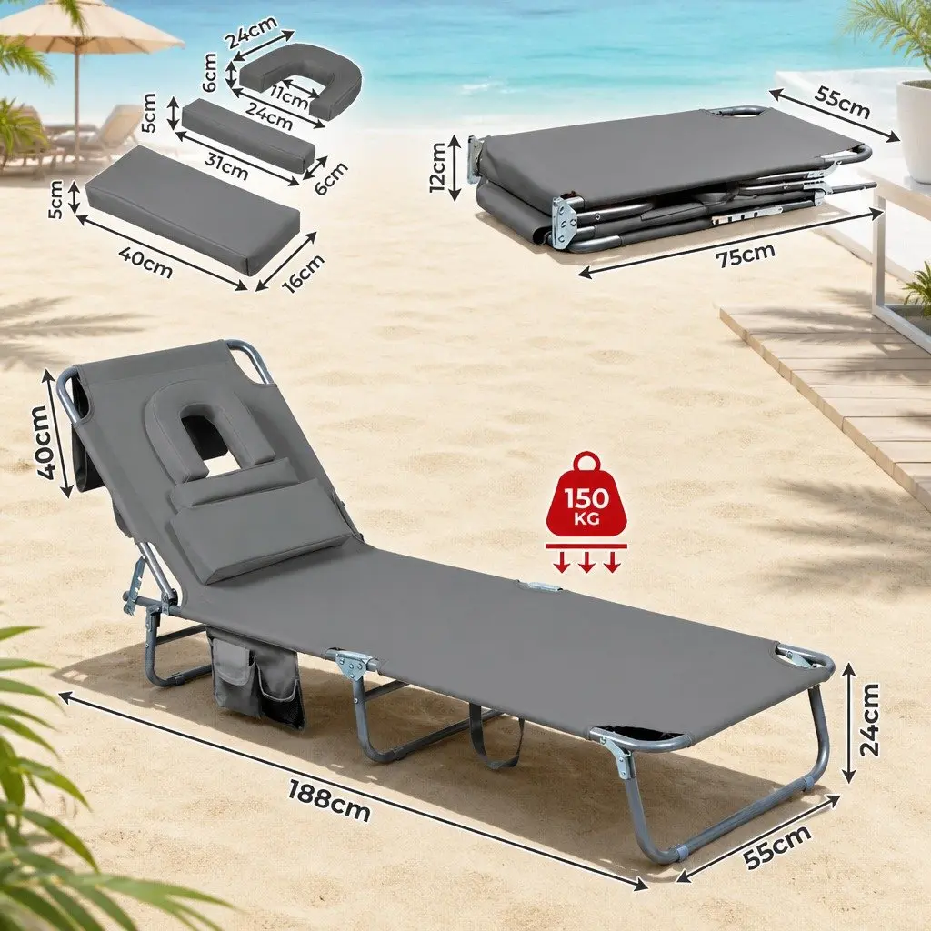 Foldable Lounge Chair for Outdoor Fun