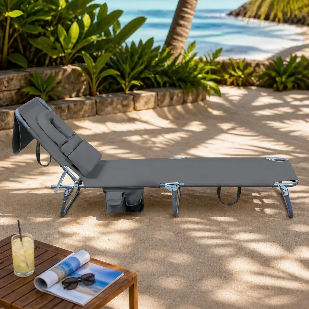 Foldable Lounge Chair for Outdoor Fun