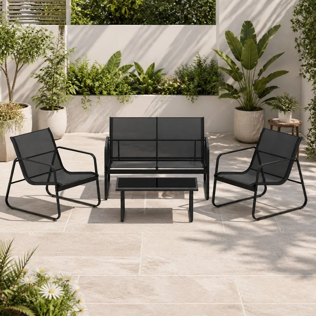 4-Piece Outdoor Sofa Set