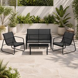 Your Perfect 4-Piece Outdoor Sofa Set Awaits