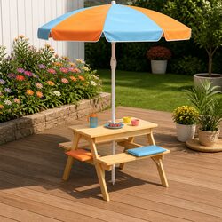 Create a Joyful Space with Our Kids Picnic Table Set