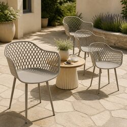 Comfortable 4PC Outdoor Dining Chairs for You