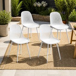 Friendly 4PC Set of Yellow Lounge Chairs for Your Home