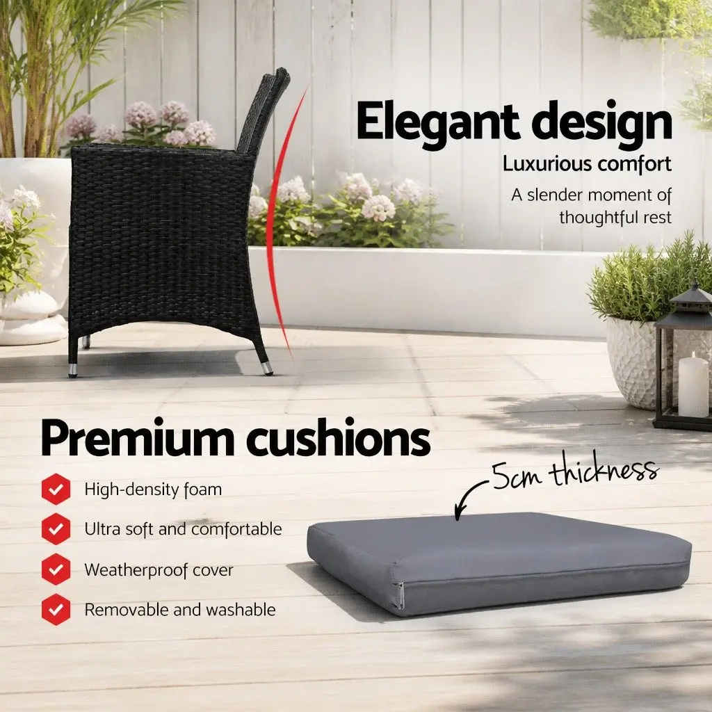 3PC Bistro Set for Outdoor Living