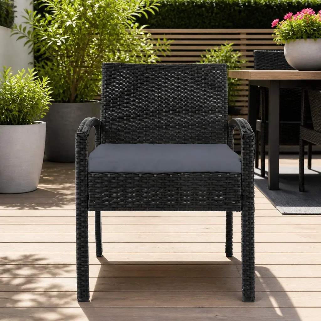 Outdoor Wicker Lounge Chair