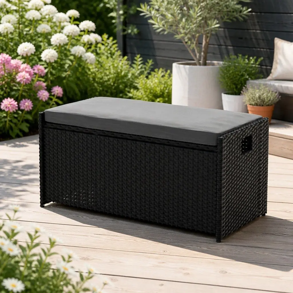 Storage Bench for Outdoor Spaces
