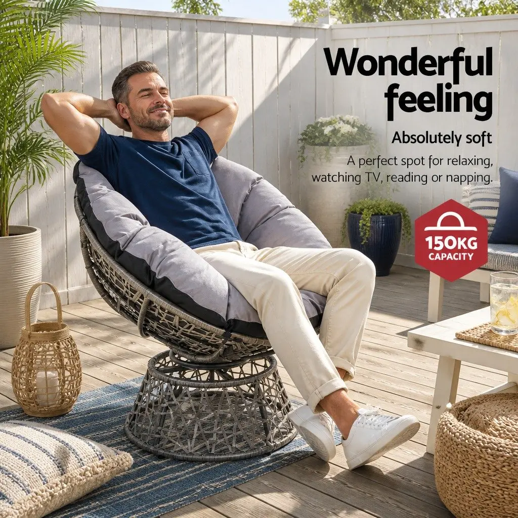 Papasan Chair for Relaxing