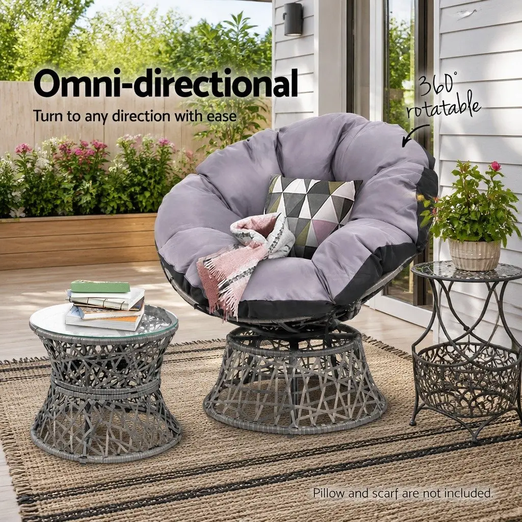 Papasan Chair Set