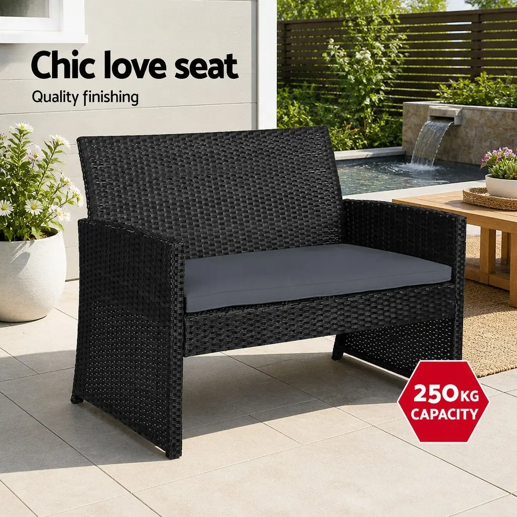 4-Piece Outdoor Sofa Set