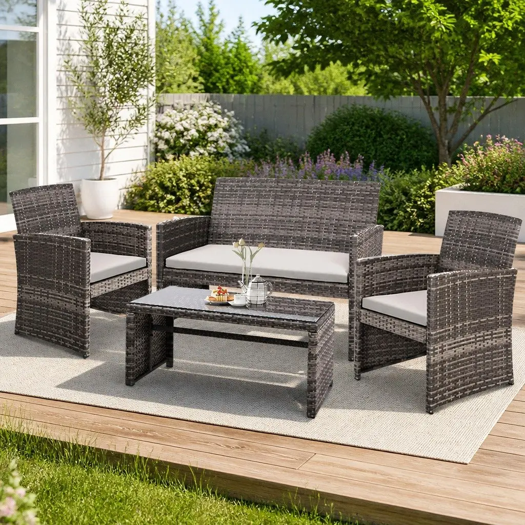 Rattan Sofa Set