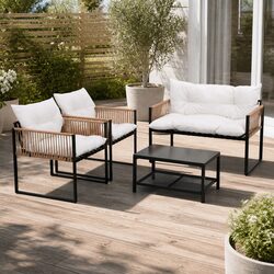 Your Perfect 4-Piece Outdoor Lounge Set Awaits