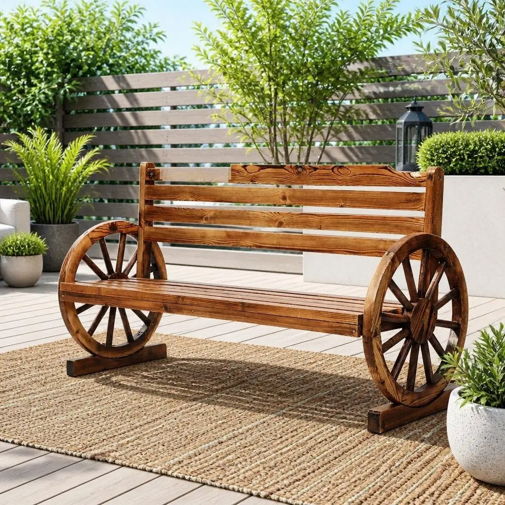 3-Seater Garden Bench