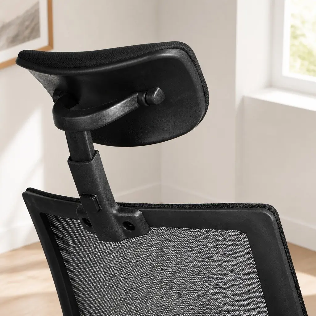 Mesh Office Chair Ergonomic Adjustable Height with Lumbar Support