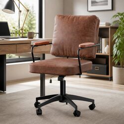 Comfort and Mobility with This Stylish Office Arm Chair