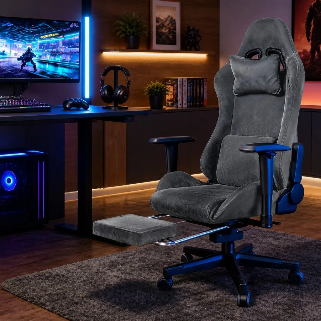 Office Chair High Back Swivel Reclining Seat Adjustable Height