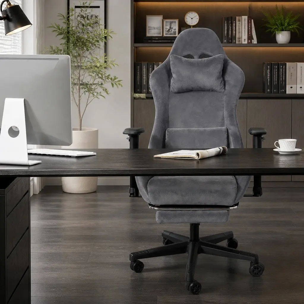 Office Chair High Back Swivel Reclining Seat Adjustable Height