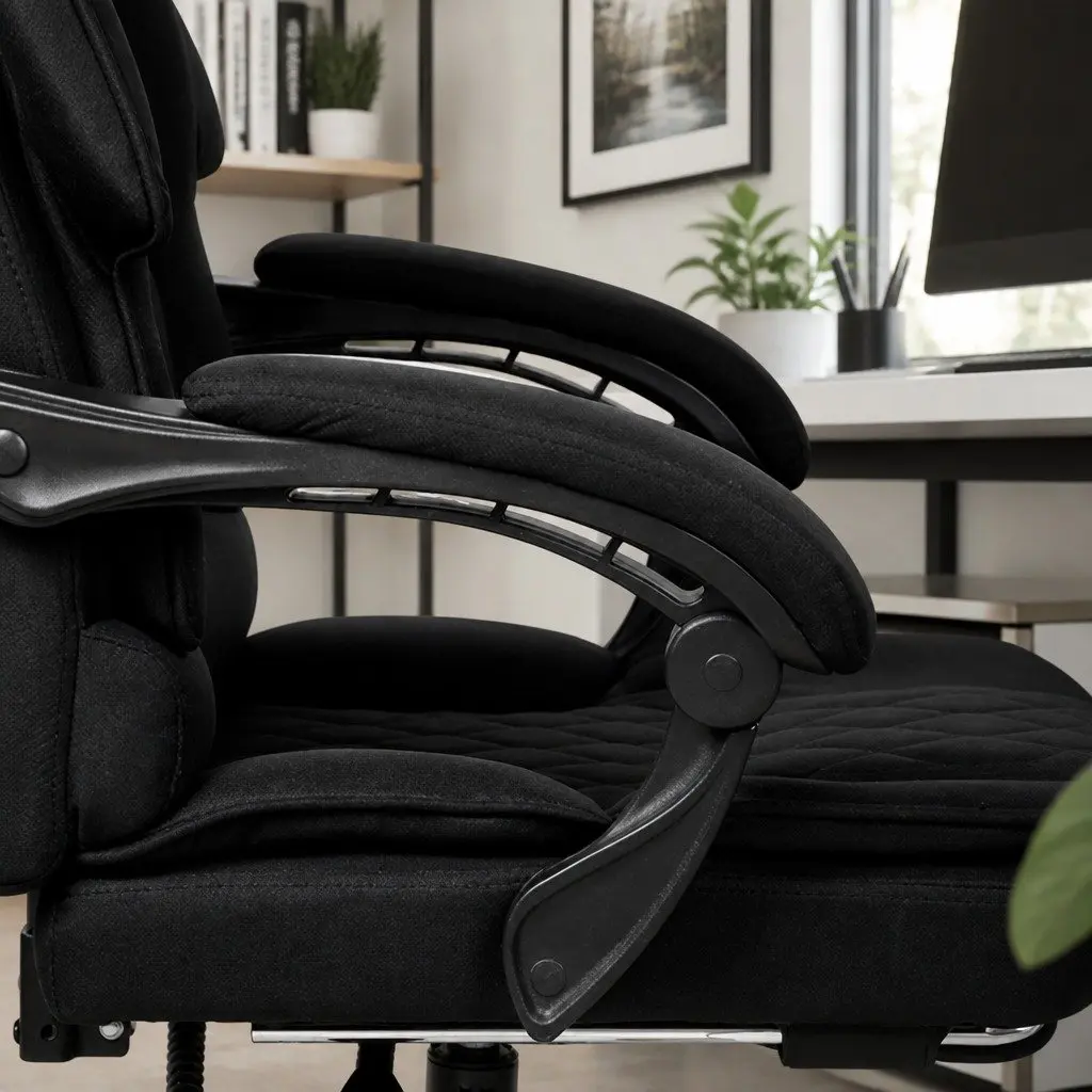 Ergonomic Office Chair Gaming Desk Chair Reclining Footrest 360° Swivel