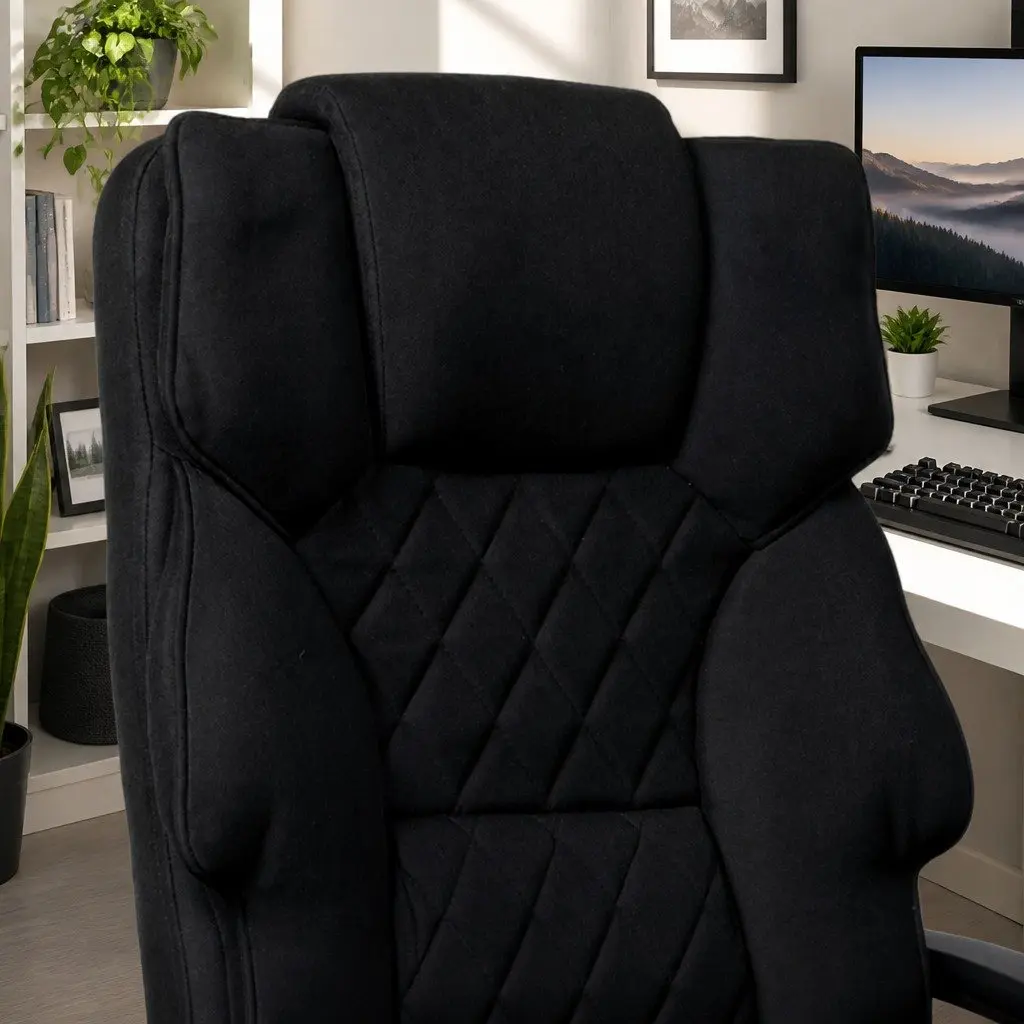 Ergonomic Office Chair Gaming Desk Chair Reclining Footrest 360° Swivel