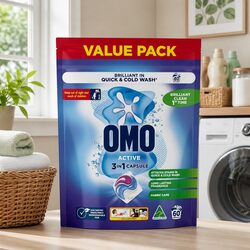 Friendly 3 in 1 Active Laundry Capsules - 60 Pack