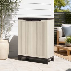 Your New Outdoor Storage Cabinet - 92cm Lockable Solution