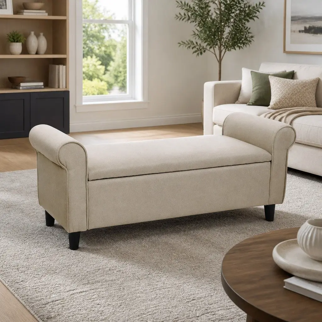 Storage Ottoman for Home Comfort