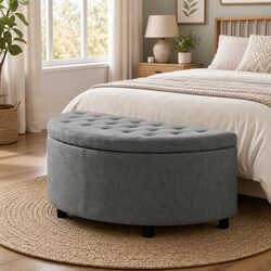 Your New Favorite Ottoman Bench with Storage Space