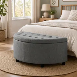 Your New Favorite Ottoman Bench with Storage Space