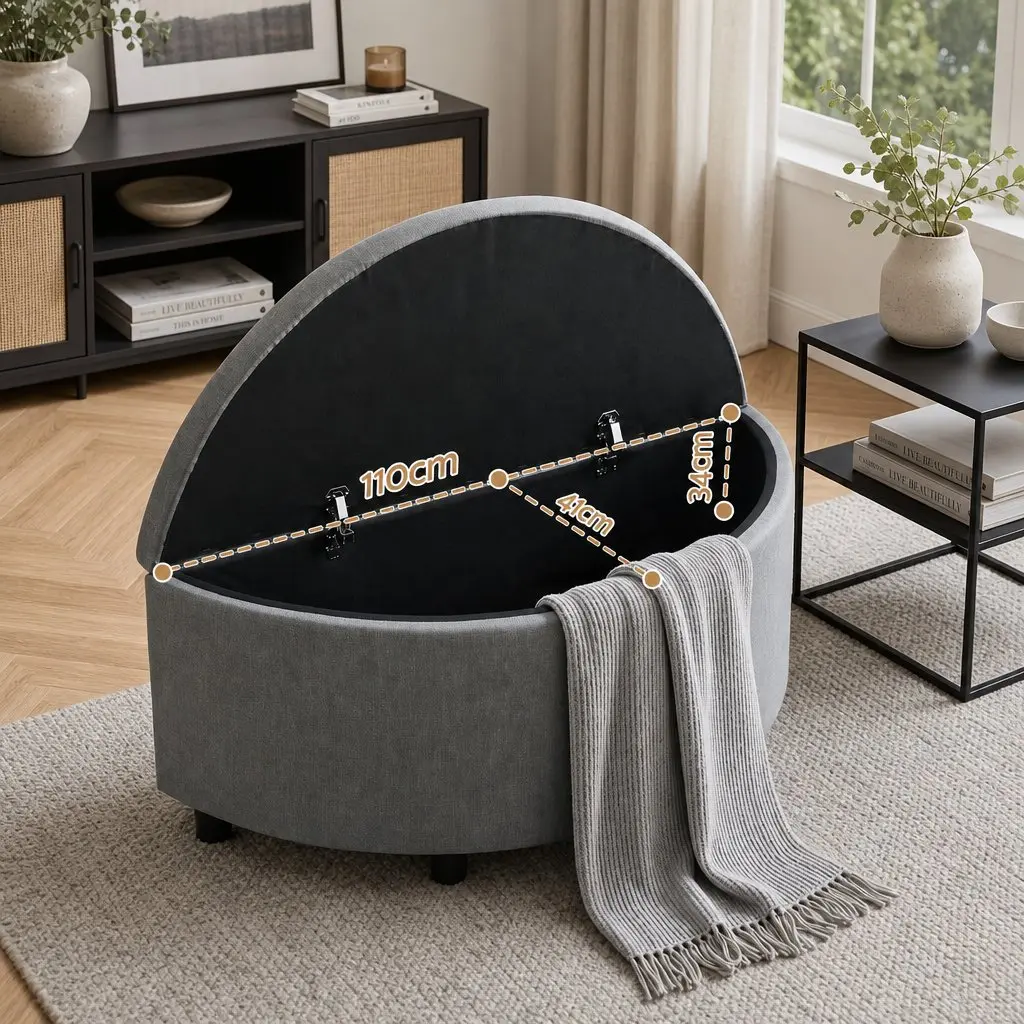 Ottoman Bench with Storage Space