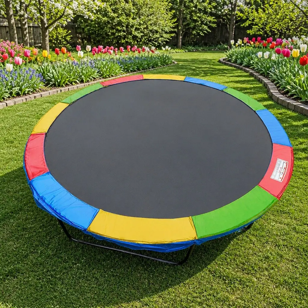 Trampoline Safety Pad Replacement Cushion 16 FT Weatherproof Elastic Tie Fastening