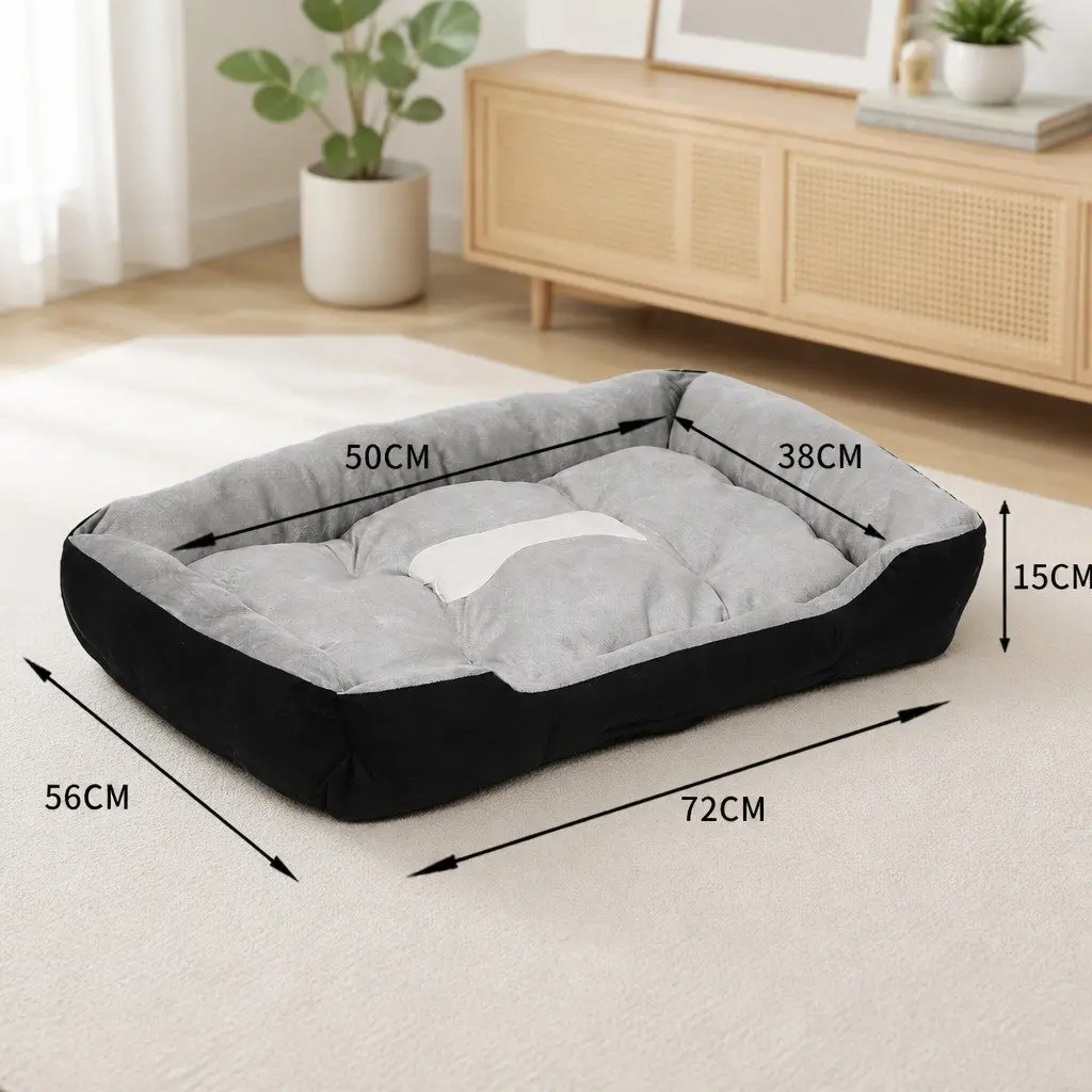 Pet Bed Medium Soft Warm Cushion Washable