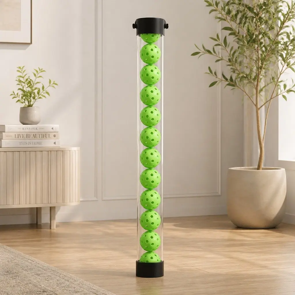 Pickleball Ball Collector Retriever Portable Storage Adjustable Strap 90cm 12 Piece