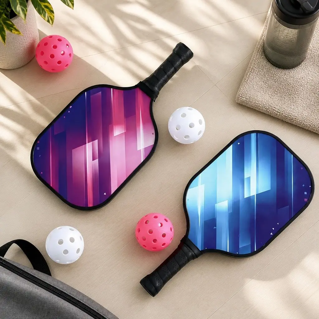 Pickleball Paddle Set with Carry Bag